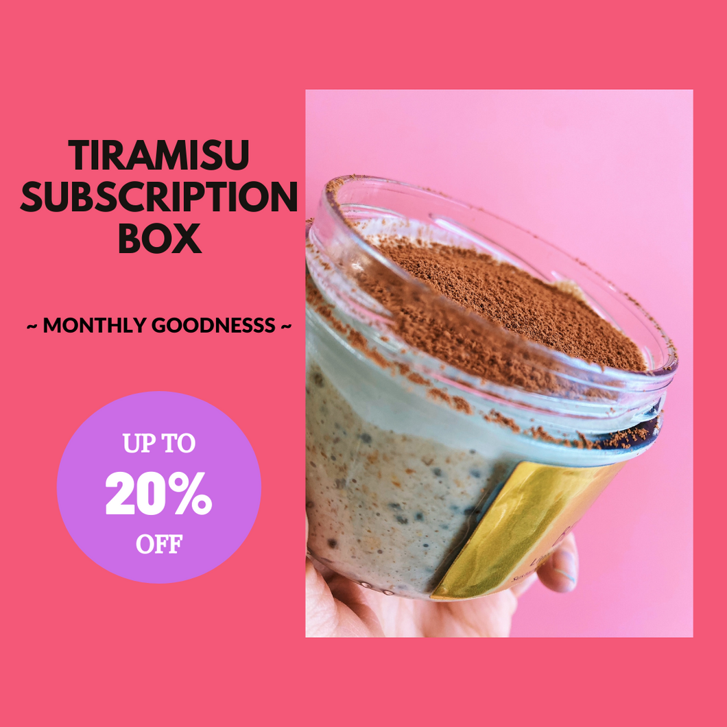 Subscription Box - Tiramisu